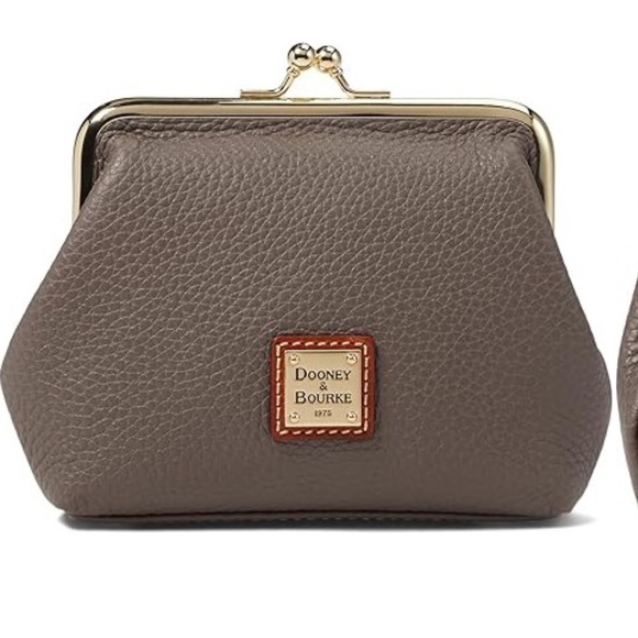 Dooney & Bourke Handbags - Dooney & Bourke Pebble Large Framed Purse (Elephant) Handbags NWOT